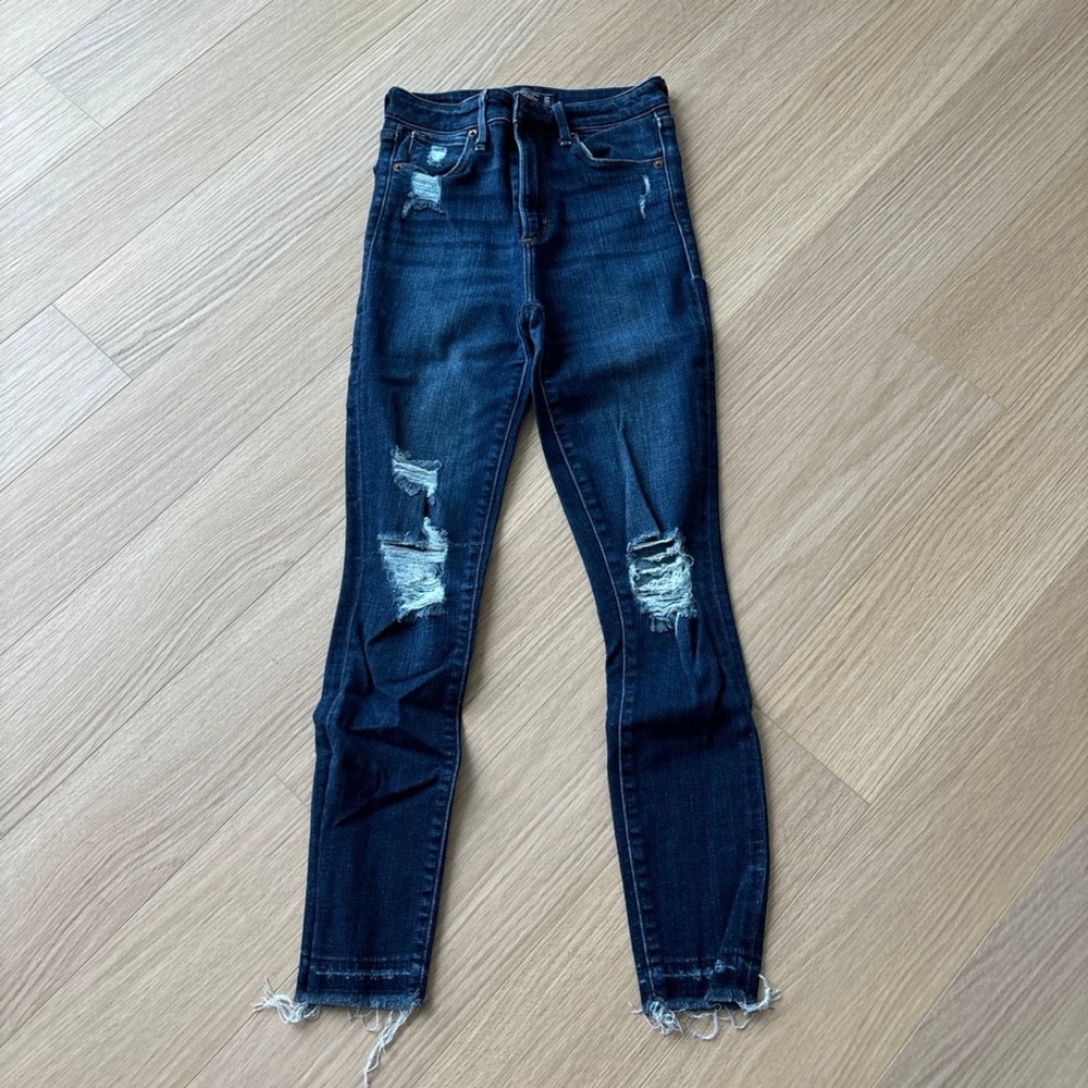 Abercrombie & Fitch Simone High Rise Ankle Skinny Jeans